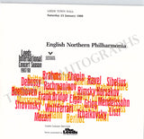 Leeds International Concert Season - Lot of 25 Signed Programs 1983-1987