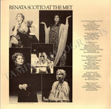 Scotto, Renata - Signed LP Record Sleeve