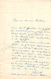 Luguet, Rene - Set of 3 Autograph Letters Signed