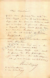 Luguet, Rene - Set of 3 Autograph Letters Signed
