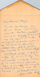 Hahn, Reynaldo - Set of 2 Autograph Notes Signed 1945
