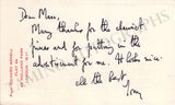 Arnell, Richard - Autograph Note Signed 1959