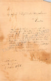 Wagner, Richard - Autograph Letter Signed 1871