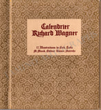 Wagner, Richard - Vintage Calendar 1914