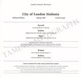 Leeds International Concert Season - Lot of 25 Signed Programs 1983-1987