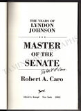 Caro, Robert A. - Signed Book "The Years of Lyndon Johnson"
