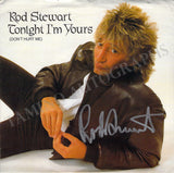 Stewart, Rod - Signed Single Record LP "Tonight I'm Yours"