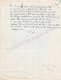 Sapio, Romualdo - Autograph Letter Signed 1943