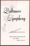 Ponselle, Rosa - Signed Program Chicago 1966