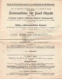 Rose Quartet - Lot of 14 Concert Programs 1895-1937