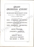Supervia, Conchita - Concert Program London Jubilee 1931