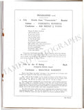 Supervia, Conchita - Concert Program London Jubilee 1931