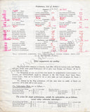 Royal Opera House Covent Garden - Season Program 1912