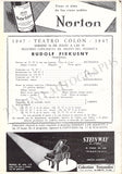 Firkusny, Rudolf - Set of 3 Concert Program Buenos Aires 1947