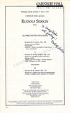 Pianists Signed Program Pages – Lot of 14