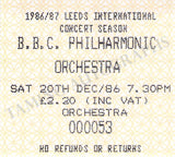 Leeds International Concert Season - Lot of 25 Signed Programs 1983-1987