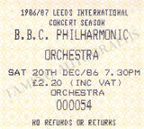 Leeds International Concert Season - Lot of 25 Signed Programs 1983-1987