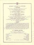 Russian Ballet - Concert Program Liverpool 1928