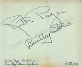 Ballet Dancers - Collection of 12 Signed Album Pages