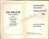 Salzburg Festival - Guide Book 1951