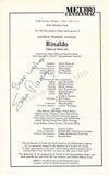 Opera Singers Signed Cast Pages – Lot of 86
