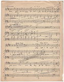 Gaines, Samuel R. - Signed Score "In The Woods" 1944