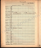 Reschofsky, Sandor - Autograph Score Symphony 3