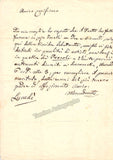 Mercadante, Saverio - Autograph Letter Signed