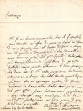 Mercadante, Saverio - Autograph Letter Signed 1834