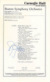 Conductors Signed Program Pages – Set of 42