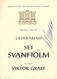 Vienna Opera - Lot of 10 Signed Programs