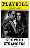 Gunn, Anna - Magnussen, Billy - Signed Playbill "Sex With Strangers"