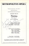 Opera Singers Signed Cast Pages – Lot of 86