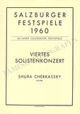 Cherkassky, Shura - Set of 2 Unsigned Concert Programs