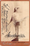 Arnoldson, Sigrid - Signed Cabinet Photo
