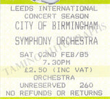 De Larrocha, Alicia - Rattle, Simon - Signed Program Leeds 1985