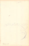 Metropolitan Opera - Inaugural Night 1883 Signatures