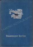 Berlin Staatsoper - Almanach 1936-1939