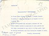 Skorwaczewski, Stanislaw - Autograph Document