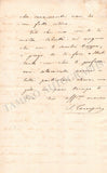 Tempia, Stefano - Autograph Letter Signed 1899