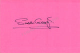 George, Susan - Signed Card & Photos