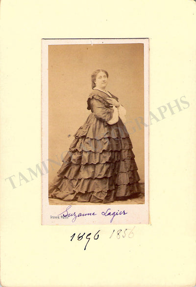 Sangier, Suzanne - Vintage CDV Photograph