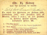 Herbert, Sydney - Signed Original Drawing 1884