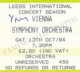 Leeds International Concert Season - Lot of 25 Signed Programs 1983-1987