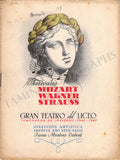 Gran Teatro del Liceu - Collection of 36 Vintage Unsigned Programs