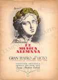 Gran Teatro del Liceu - Collection of 36 Vintage Unsigned Programs