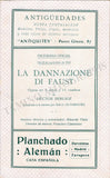 Gran Teatro del Liceu - Collection of 36 Vintage Unsigned Programs