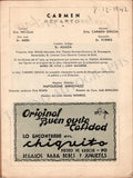 Gran Teatro del Liceu - Collection of 36 Vintage Unsigned Programs