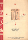 Gran Teatro del Liceu - Collection of 36 Vintage Unsigned Programs