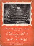 Gran Teatro del Liceu - Collection of 36 Vintage Unsigned Programs